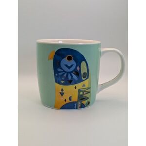 Maxwell & Williams Pete Cromer Lorikeet Bird Porcelain Coffee Mug 350mL Excellen